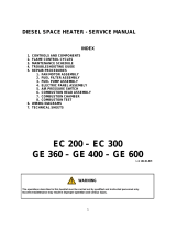 Arcotherm GE 600 User manual