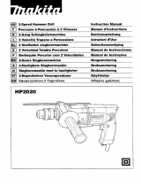 Makita hp 2020 Owner's manual