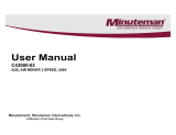 Minuteman A3S Air Mover User manual