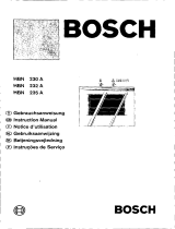 Bosch HBN 235A Owner's manual