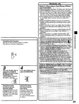 Panasonic NV-DS25EG Owner's manual