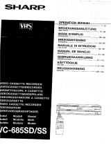 Sharp VC-685SD/SS Owner's manual