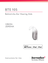 Bernafon Viron 3-1 BTE 105 Operating instructions