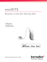 Bernafon Viron 3-1 miniRITE Operating instructions