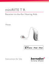 Bernafon Viron 3-1 miniRITE T R Operating instructions