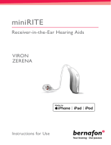 Bernafon Viron miniRITE 9|7|5 Operating instructions