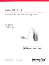 Bernafon Viron miniRITE T 9|7|5 Operating instructions