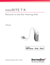 Bernafon Viron miniRITE T R 9|7|5 Operating instructions