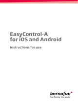 Bernafon Easy Control-A App IFU Operating instructions