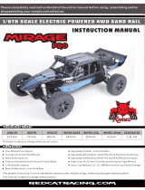 REDCAT Mirage Owner's manual