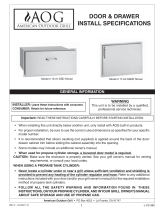AOG Door and Drawer User manual