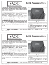 AOG Grill & Accessory Cover User manual
