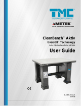 TMC CleanBench Aktiv Vibration Isolation Table User manual