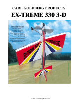 Carl Goldberg EX-TREME 330 3-D Owner's manual