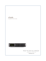 Telos Alliance xNodes User manual
