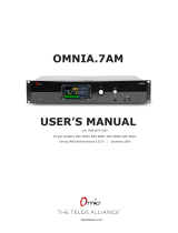 Telos Alliance Omnia.7AM User manual