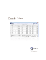 Axia Axia Livewire+ AES67 IP-Audio Driver User manual