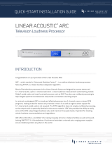 Linear Acoustic ARC Quick start guide