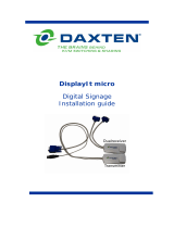 Daxten DisplayIt Micro User manual