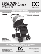 Delta ChildrenPearl II Reversible Handle Stroller