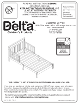 Delta Children Scottsdale Toddler Bed Assembly Instructions