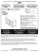 Delta Children Clermont 6 Drawer Dresser Assembly Instructions