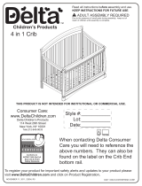 Delta Children S26970-Crib Assembly Instructions