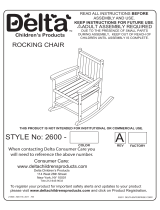 Delta Children Solutions Rocking Chair Assembly Instructions
