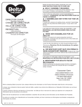 Delta Children Cars Director's Chair Assembly Instructions