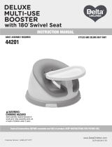 Delta Children Deluxe Multi-Use Booster Seat User manual