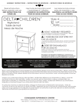 Delta Children Lancaster Nightstand Assembly Instructions