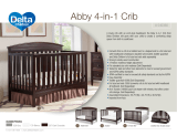Delta ChildrenAbby 4-in-1 Convertible Crib