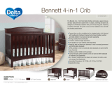 Delta Children Bennett 4-in-1 Crib Assembly Instructions