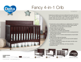 Delta Children Fancy 4-in-1 Convertible Crib Assembly Instructions