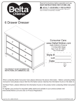 Delta ChildrenHaven 6 Drawer Dresser