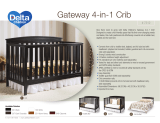 Delta Children Gateway 4-in-1 Convertible Crib Assembly Instructions