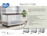 Delta Children Ava 3-in-1 Convertible Crib Assembly Instructions