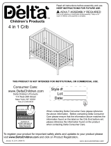 Delta Tribeca 4-in-1 Crib Assembly Instructions