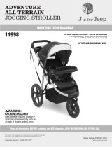 Delta ChildrenJeep Adventure All-Terrain Jogger Stroller