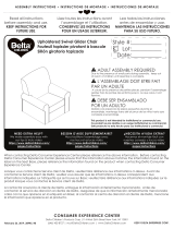 Delta ChildrenRowen Upholstered Glider