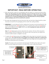SEM 0101 Operating instructions