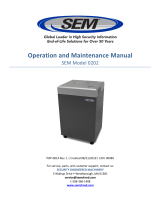 SEM 0202 OMD Operating instructions