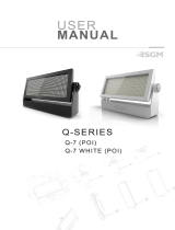 SGM P-5 Wash Light User manual