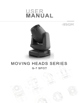 SGM MOVING HEADS SERIES User manual