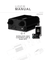SGM C·1 User manual
