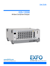EXFO IQS-12008 User guide