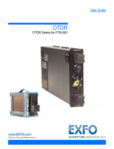 EXFO FTB-7000 OTDR Series for FTB-500 User guide