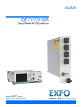 EXFO IQS-9100/9100B Optical Switch for IQS-500/600 User guide