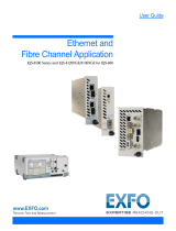EXFO IQS-8500 Series and IQS-81xxNGE for IQS-600 User guide