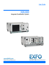 EXFO IQS-600 Integrated Qualification System User guide